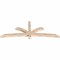 Ekena Millwork Davenport Smooth Timber Gable Bracket, Douglas Fir, 84"W x 31"H x 3 1/2"D x 3 1/2"F, 9/12 Pitch GBW084X31X0404DAV00SDF - alternate 4